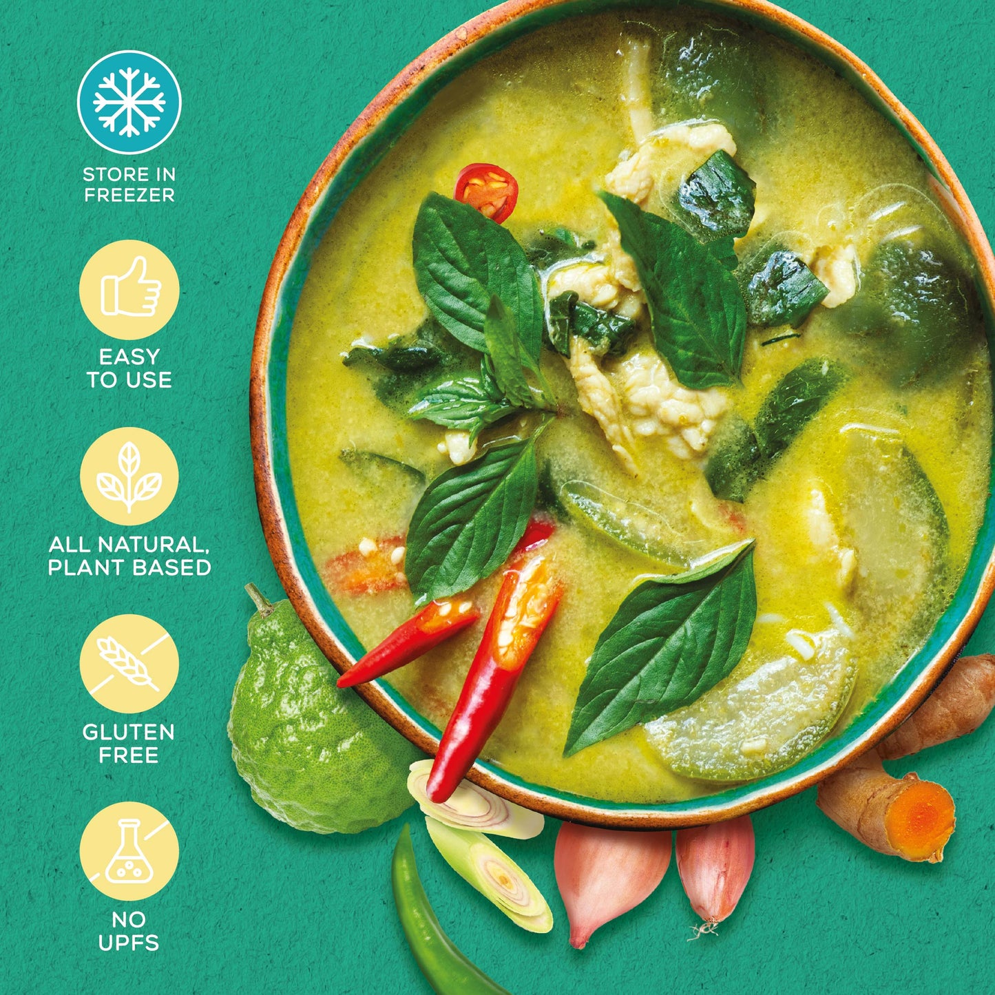 Thai Green Curry Paste - 2 x 77g pots