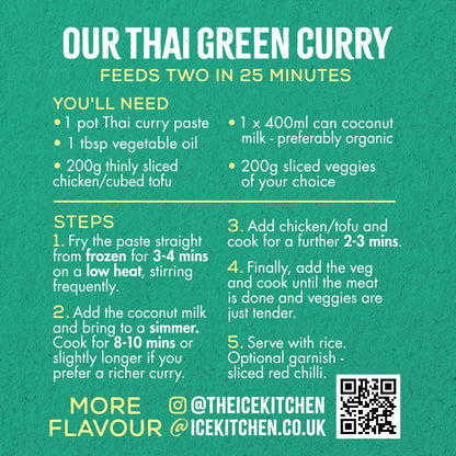 Thai Green Curry Paste - 2 x 77g pots