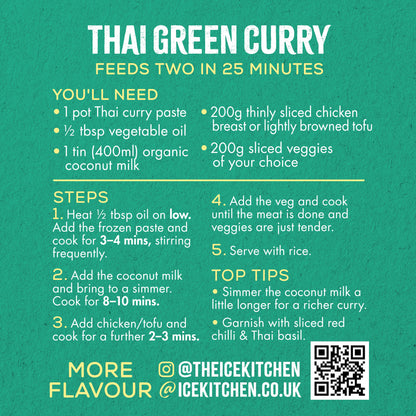 Thai Green Curry Paste - 2 x 77g pots