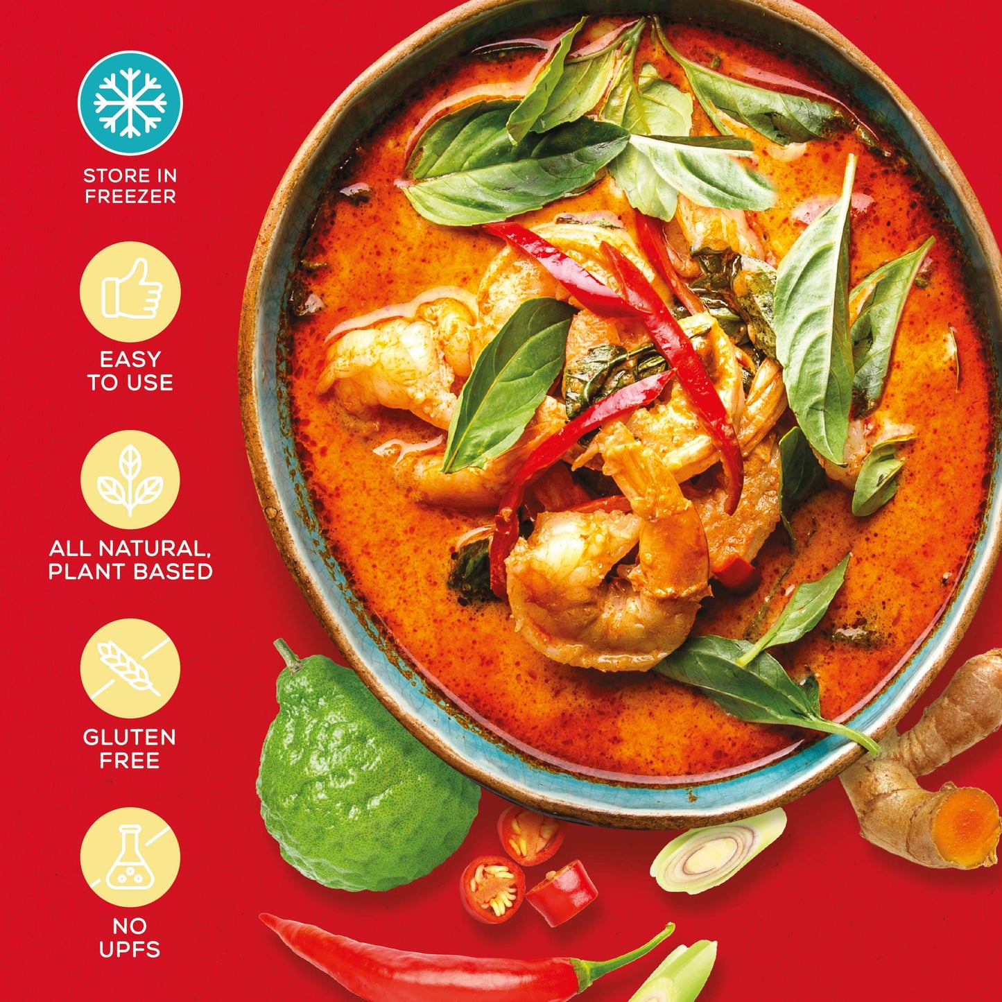 Thai Red Curry Paste - 2 x 77g pots