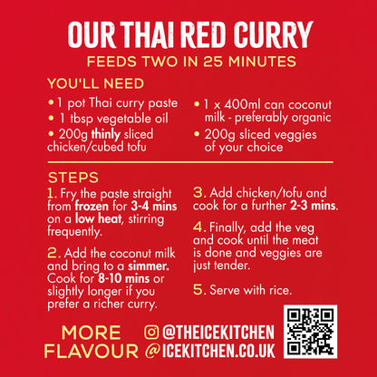 Thai Red Curry Paste - 2 x 77g pots