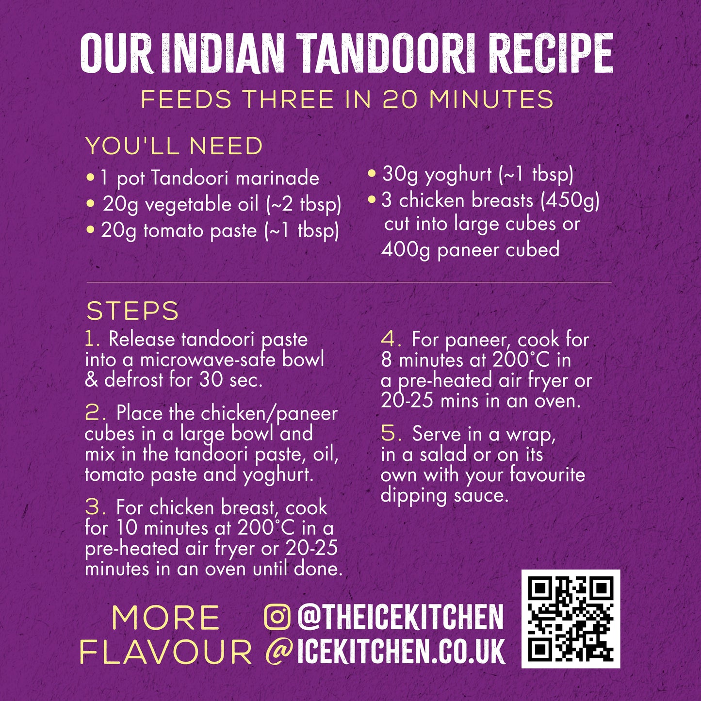 Indian Tandoori Paste 2 x 77g pots